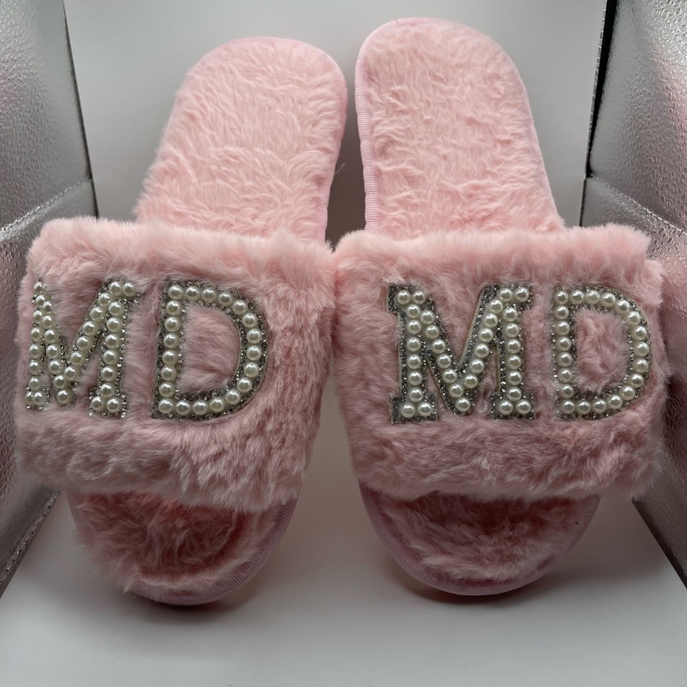 New In Bag Faux Fur Slippers